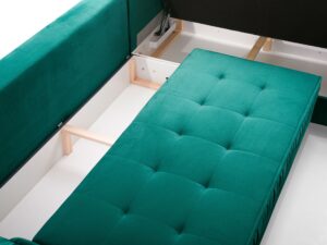 miniaturka Kanapa Loftowa Sprężyny Faliste Rozkładana Tulano