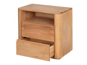 miniaturka Szafka nocna drewniana Lelina 2L1N