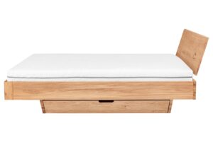 miniaturka Łóżko dębowe w nowoczesnym stylu Elona A