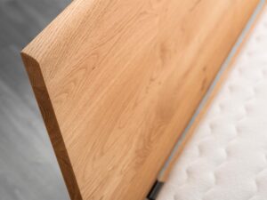 miniaturka Łóżko dębowe w nowoczesnym stylu Elona A