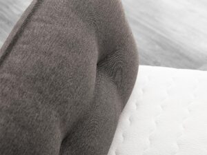 miniaturka Stylowe łóżko dębowe z eleganckim wykończeniem Elona B