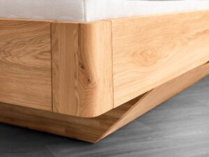 miniaturka Wygodne łóżko dębowe w atrakcyjnej cenie Elona C