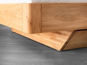 miniaturka Wygodne łóżko dębowe w atrakcyjnej cenie Elona C