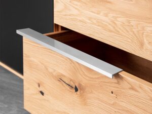 miniaturka Drewniana komoda z litego drewna Eleana 1T3L