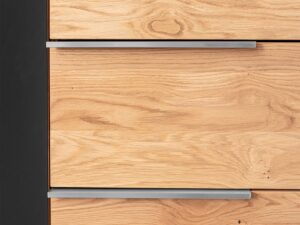 miniaturka Drewniana komoda z litego drewna Eleana 1T3L