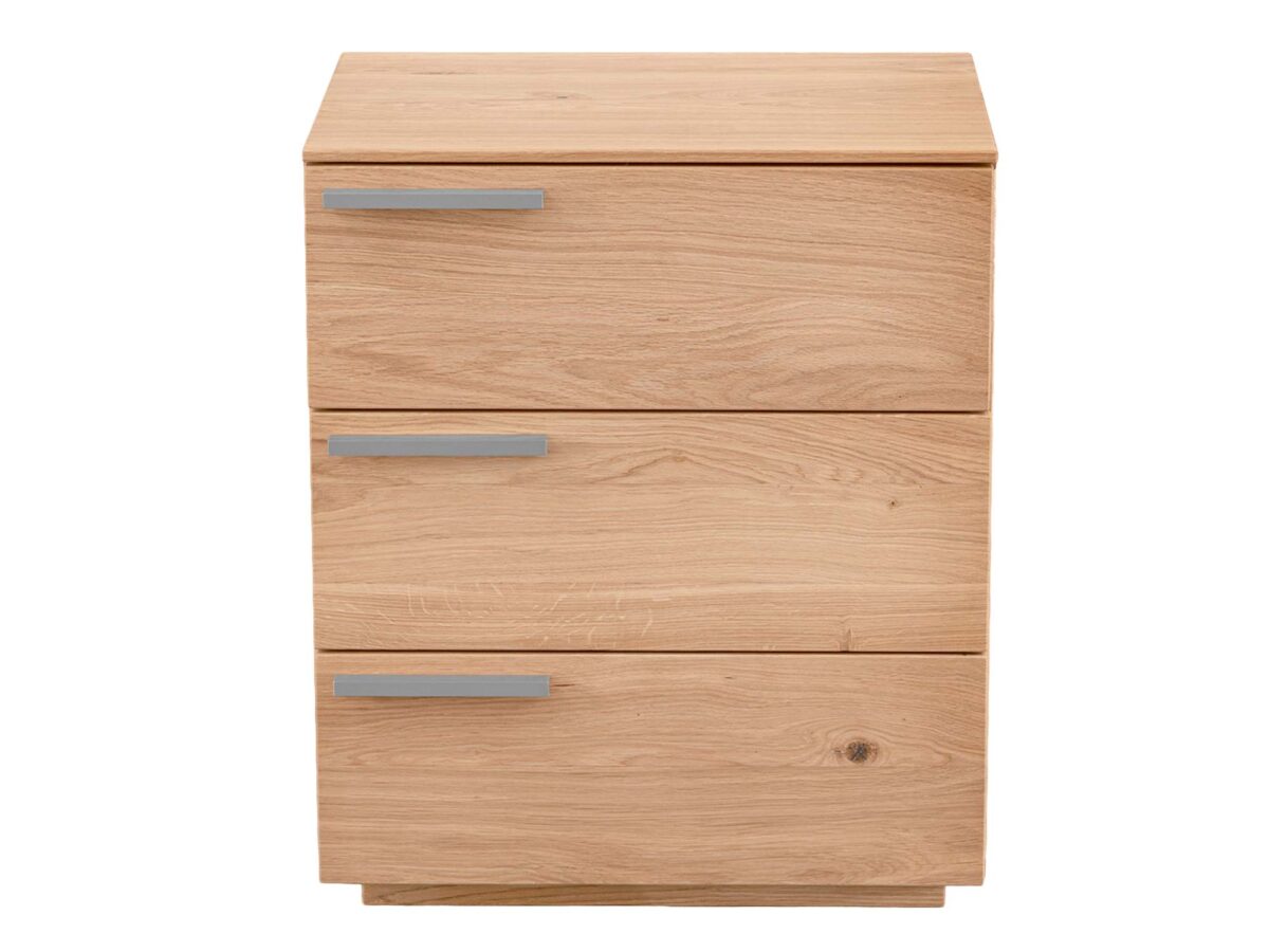 Elegancka drewniana szafka nocna Arella 3L-RE