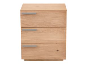 Elegancka drewniana szafka nocna Arella 3L-RE