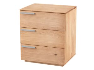 miniaturka Elegancka drewniana szafka nocna Arella 3L-RE