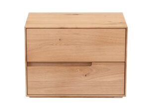 Klasyczna szafka nocna drewniana Kobko 2L