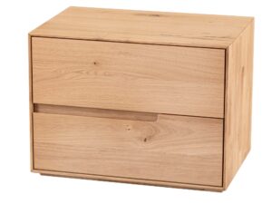 miniaturka Klasyczna szafka nocna drewniana Kobko 2L