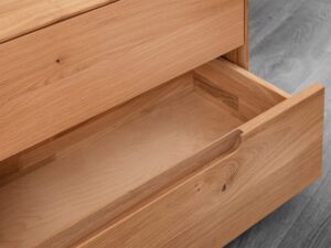 miniaturka Klasyczna szafka nocna drewniana Kobko 2L