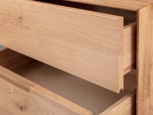 miniaturka Klasyczna szafka nocna drewniana Kobko 2L