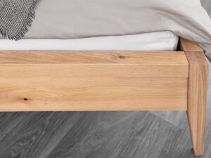 miniaturka Łóżko dębowe do wygodnej sypialni Hatalik