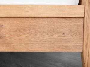 miniaturka Łóżko dębowe do wygodnej sypialni Hatalik