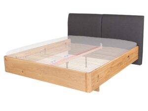 miniaturka Wysokiej jakości łóżko dębowe do sypialni Lelina A DĄB