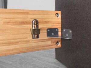 miniaturka Łóżko dębowe w stylu nowoczesnym Lelina B