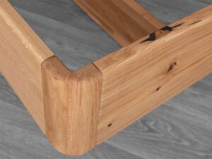 miniaturka Łóżko dębowe w stylu nowoczesnym Lelina B