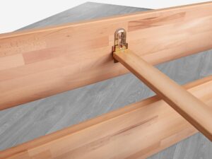 miniaturka Komfortowe łóżko bukowe dla Ciebie Taverika A BUK