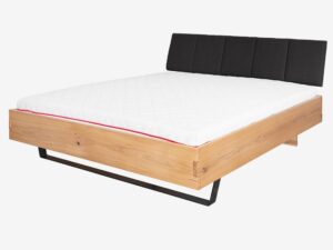 miniaturka Solidne i eleganckie łóżko z drewna dębowego Taverika A DĄB