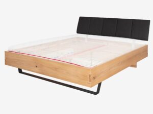 miniaturka Solidne i eleganckie łóżko z drewna dębowego Taverika A DĄB