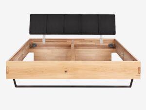 miniaturka Solidne i eleganckie łóżko z drewna dębowego Taverika A DĄB