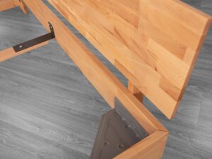 miniaturka Łóżko bukowe w nowoczesnym stylu Mara