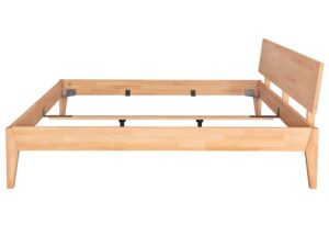 miniaturka Łóżko bukowe do sypialni w stylu nowoczesnym Lanoret