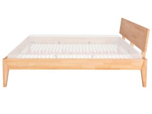 miniaturka Łóżko bukowe do sypialni w stylu nowoczesnym Lanoret