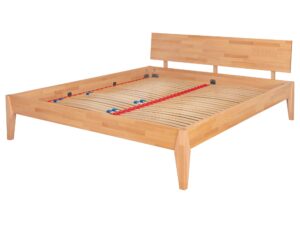 miniaturka Łóżko bukowe do sypialni w stylu nowoczesnym Lanoret