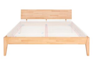 miniaturka Łóżko bukowe do sypialni w stylu nowoczesnym Lanoret