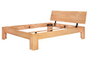 miniaturka Łóżko dębowe w modnym designie Cateresia A