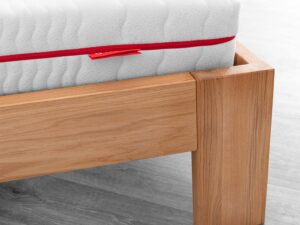 miniaturka Łóżko dębowe w modnym designie Cateresia A