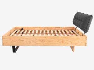 miniaturka Wygodne łóżko dębowe Taverika B DĄB