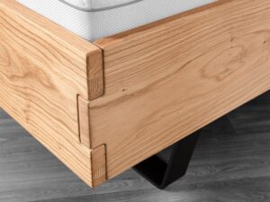 miniaturka Wygodne łóżko dębowe Taverika B DĄB