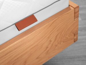 miniaturka Wygodne łóżko dębowe Taverika B DĄB