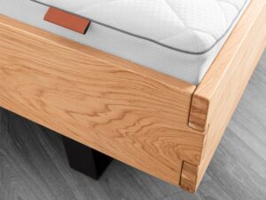 miniaturka Wygodne łóżko dębowe Taverika B DĄB