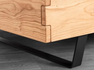 miniaturka Wygodne łóżko dębowe Taverika B DĄB