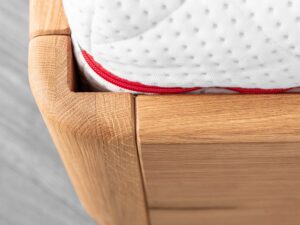 miniaturka Elegancka sypialnia z łóżkiem dębowym Lelina C