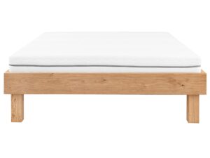 Stylowe łóżko dębowe bez oparcia 200 RAMA Rorina 200