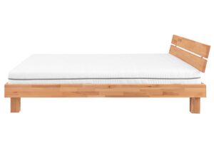 miniaturka Wygodne łóżko bukowe w stylu nowoczesnym Garos