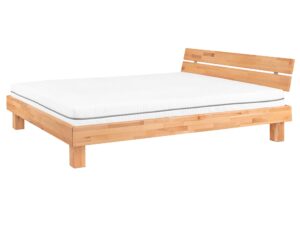 miniaturka Wygodne łóżko bukowe w stylu nowoczesnym Garos