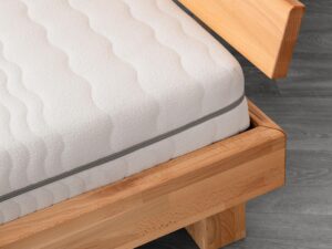 miniaturka Wygodne łóżko bukowe w stylu nowoczesnym Garos