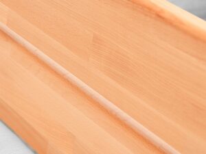 miniaturka Wygodne łóżko bukowe w stylu nowoczesnym Garos