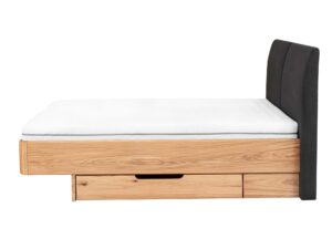 miniaturka Łóżko dębowe do nowoczesnych wnętrz Lelina L