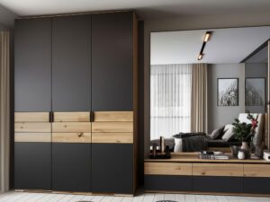 miniaturka Solidna szafa z litego drewna K30EF4E