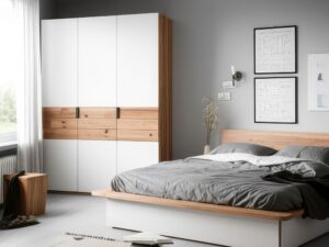 miniaturka Klasyczna szafa drewniana K30EF1E