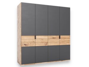 miniaturka Elegancka szafa z litego drewna K40EF4E