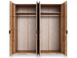 miniaturka Elegancka szafa z litego drewna K40EF4E