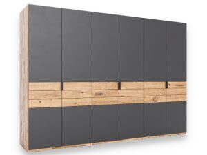 miniaturka Elegancka drewniana szafa K60EF4E