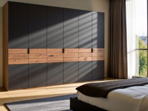 miniaturka Elegancka drewniana szafa K60EF4E